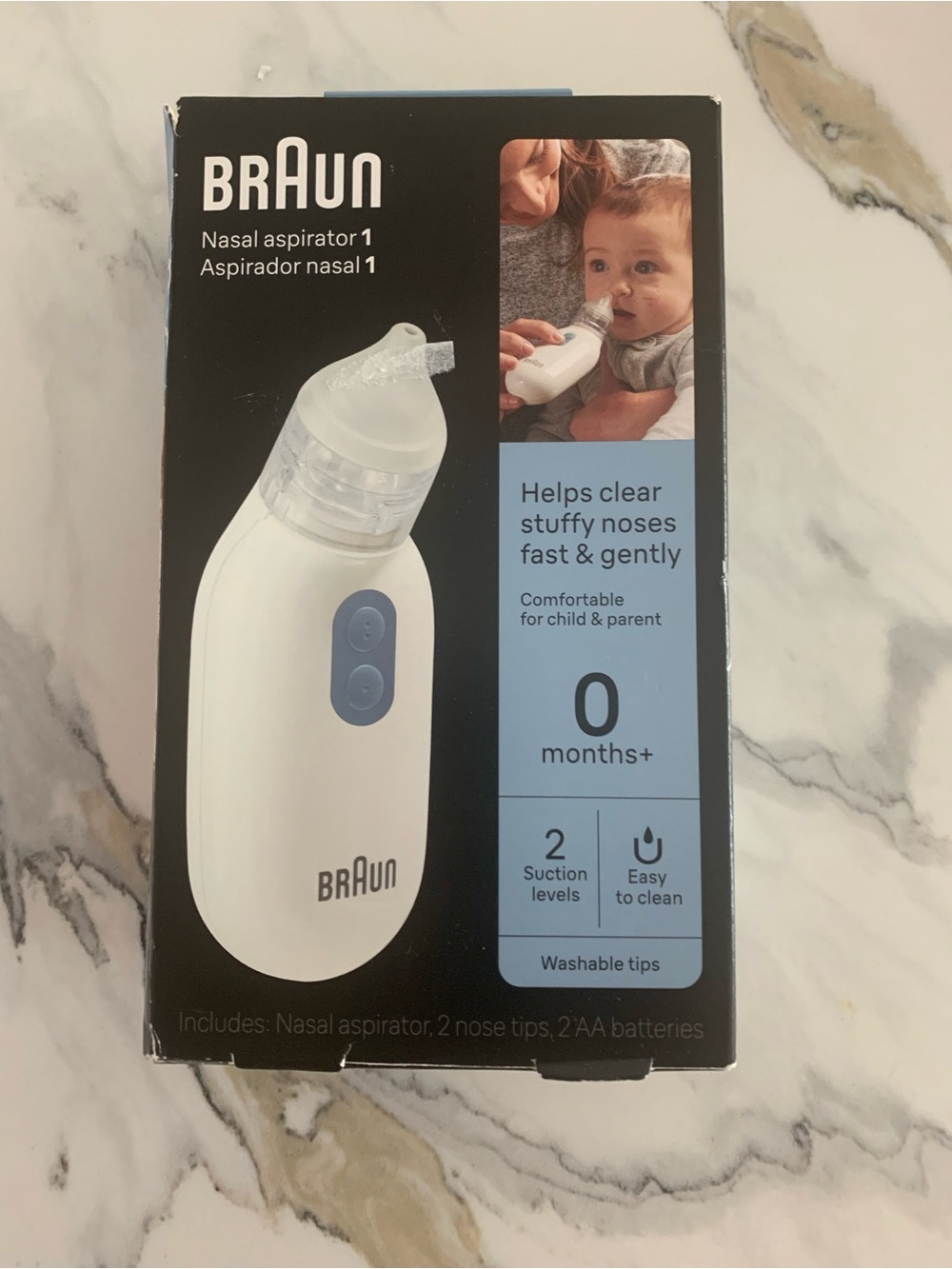 Braun Helps clean stuffy noses fast & gently great for your little ones